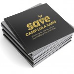blank square catalogs composition